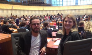 Das EU-Team am Goldenberg Europakolleg - Ingo Schlierbach und Sabine Staiger-Pannes HP